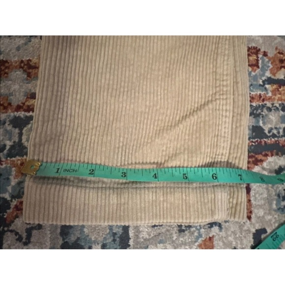 Polo Ralph Lauren Boys Wide Corduroy Pants Size 8 Beige Taupe Flap Pockets - Picture 11 of 11